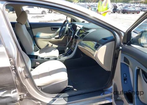 2014 Hyundai Elantra Se from USA, damaged, VIN 5NPDH4AE8EH530934